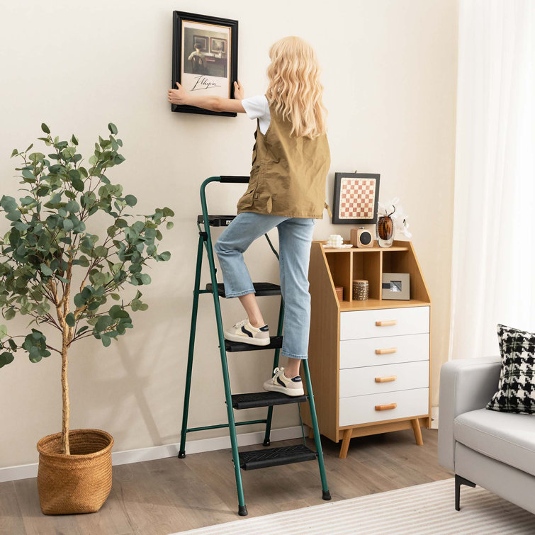 Easy step folding online stool